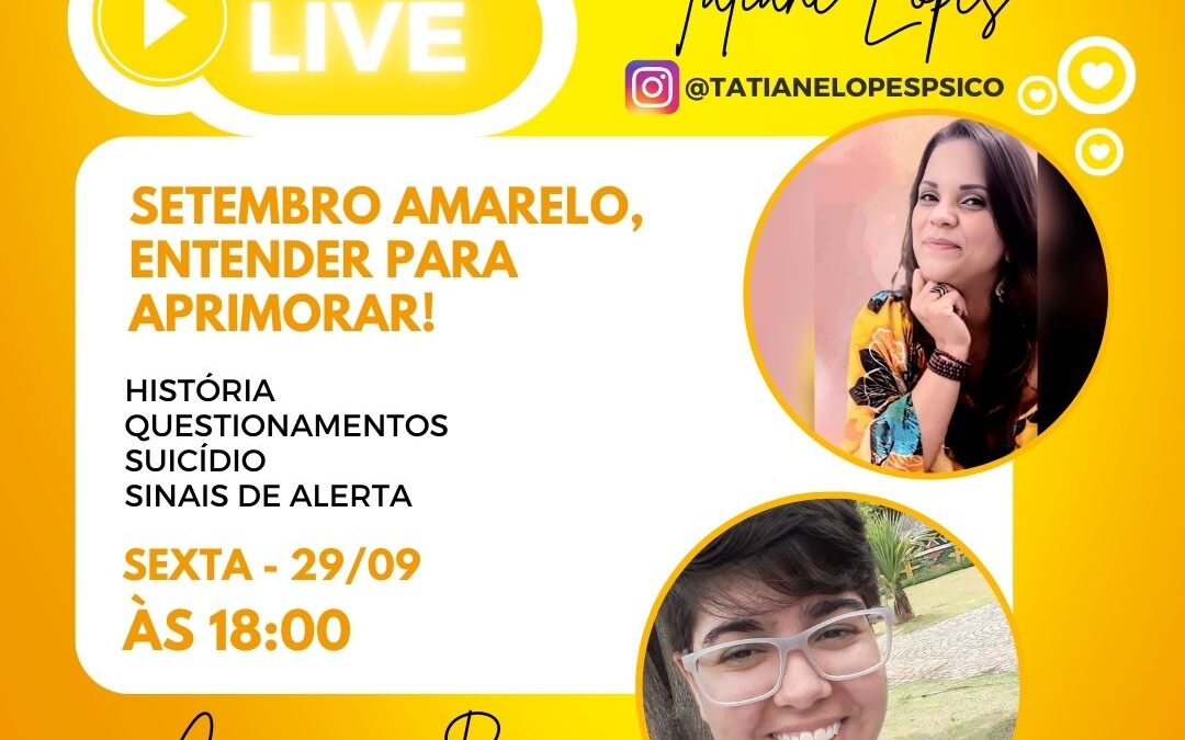 Setembro Amarelo: Um Mês de Esperança e Prevenção do Suicídio